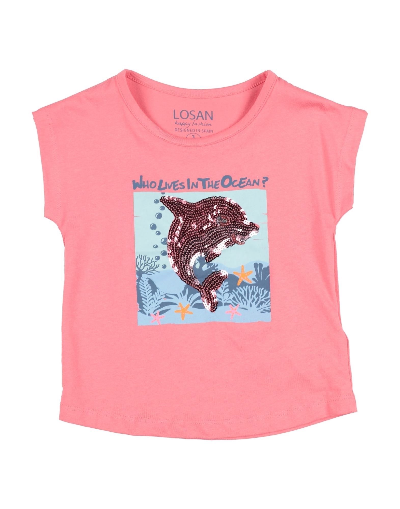 LOSAN T-shirts Kinder Rosa von LOSAN