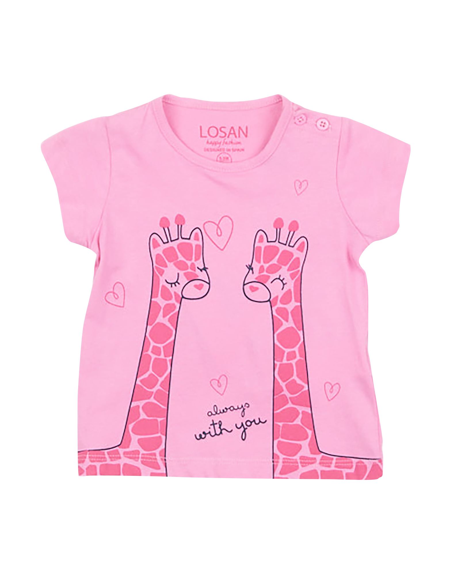 LOSAN T-shirts Kinder Rosa von LOSAN