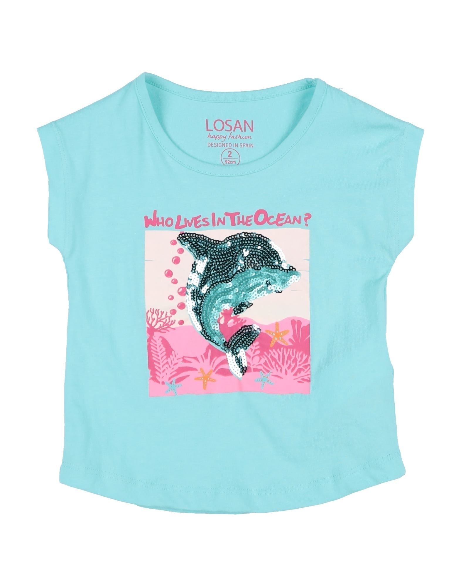 LOSAN T-shirts Kinder Tūrkis von LOSAN