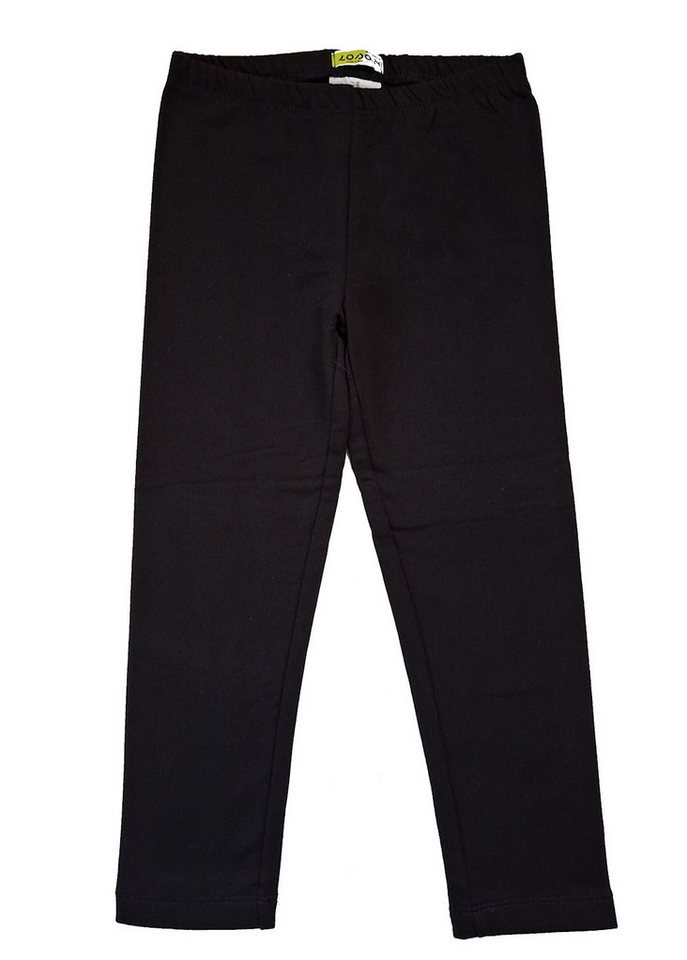 LOSAN Thermoleggings Losan Mädchen Sweat Leggings angeraut schwarz (1-tlg., kein Set) von LOSAN