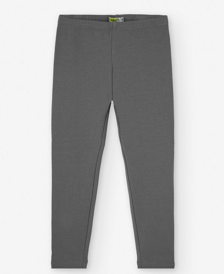LOSAN Thermoleggings Losan Mädchen Sweat Leggings angeraut vulcanic grau (1-tlg., kein Set) von LOSAN