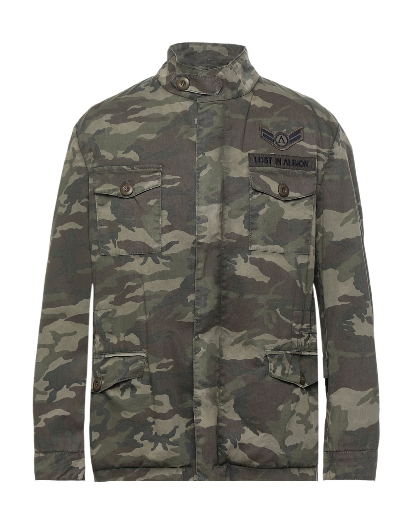 LOST IN ALBION Jacke & Anorak Herren Militärgrün von LOST IN ALBION