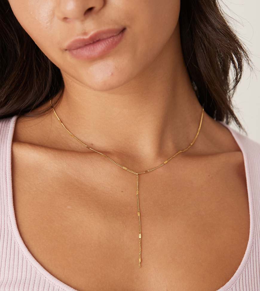 Lost Souls - Lasso-Halskette mit 18-Karat-Vergoldung-Goldfarben von LOST SOULS