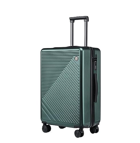 LOSTIS Koffer Reisekoffer Rollkoffer 20 Zoll Leichtes Hardside-4-Rad-Spinner-Reisegepäck, Geschäftsgepäck Für Damen Kabinenkoffer Handgepäck (Color : Grün, Size : 20inch) von LOSTIS