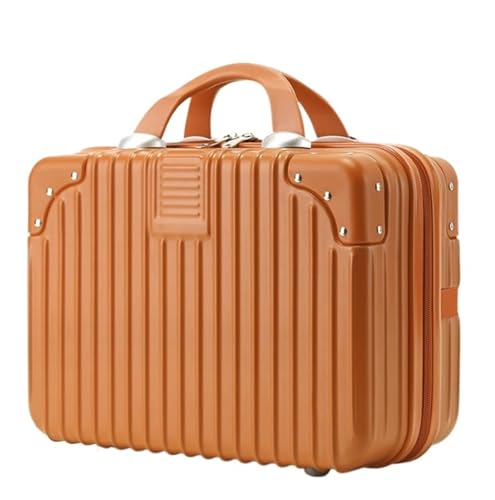 LOSTIS Koffer Reisekoffer Rollkoffer Make-up-Reisekoffer, Hartschalen-Kosmetikkoffer, Tragbarer ABS-Kosmetikkoffer, Handgepäckkoffer Für Damen Kabinenkoffer Handgepäck (Color : E, Size : 14inch) von LOSTIS