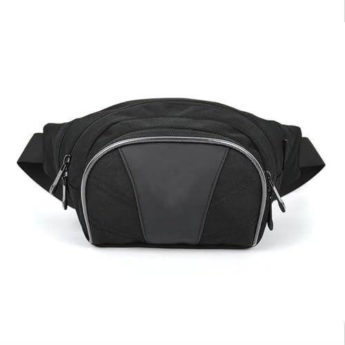 Motorrad-Sitztasche/Hecktasche Motocross Umhängetaschen Motorrad Tasche Wasserdicht Männer Multifunktions Taille Bein Cafe Racer Tasche Motorrad-Gepäcktasche(Gray) von LOSTIS