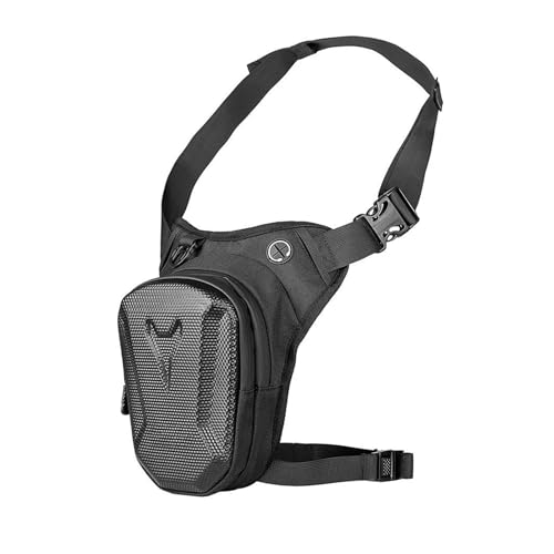 Motorrad-Sitztasche/Hecktasche Outdoor Casual Hüfttasche Motorrad Hip Bum Pack Motorrad Bike Drop Taille Beintasche Männer Frauen wasserdichte Hartschale Motorrad-Gepäcktasche von LOSTIS