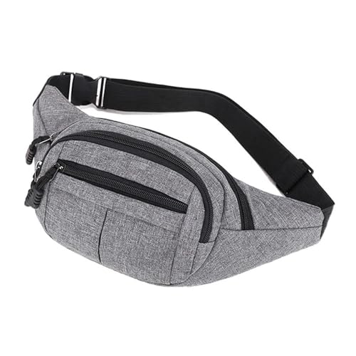 Motorrad-Sitztasche/Hecktasche Reisereiten Motorrad Crossbody Handtasche Beutel Hip Bum Gürteltasche Herren Hüfttasche Nylon Sport Fanny Taschen Boy Drop Bein Taschen Motorrad-Gepäcktasche(Gray) von LOSTIS