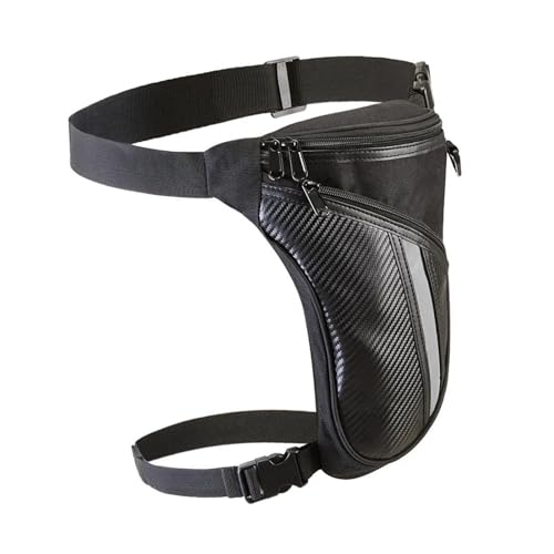 Motorrad-Sitztasche/Hecktasche Taille Drop Oberschenkel Hüfte Bum Gürtel Fanny Pack Reiter Outdoor Taille Tasche Reise Fanny Pack Taschen Motorrad Bein Tasche Motorrad-Gepäcktasche von LOSTIS