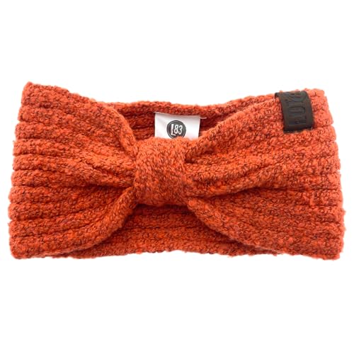 LOT83, Stirnband Damen, Lena, Haarreifen Damen, Haarband, Orange, Einheitsgröße von LOT83