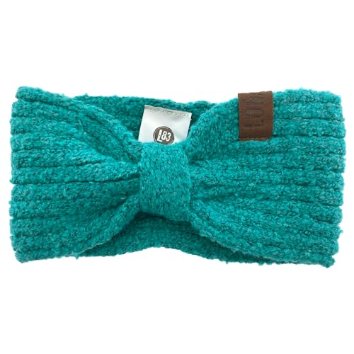 LOT83, Stirnband Damen, Lena, Haarreifen Damen, Haarband, Turquoise, Einheitsgröße von LOT83