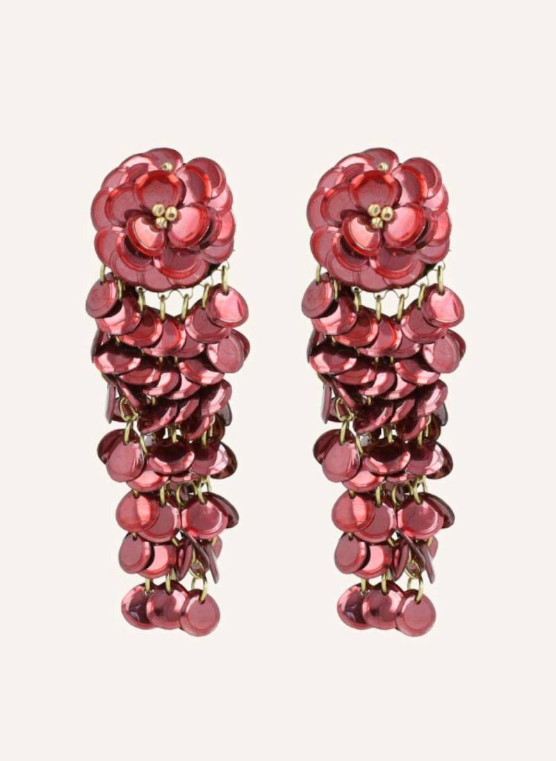 Lott.Gioielli Ohrhänger Bonny Cherry Lacquer By Glambou gold von LOTT.gioielli