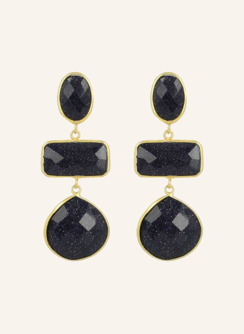 Lott.Gioielli Ohrhänger Lune Stargazing By Glambou gold von LOTT.gioielli