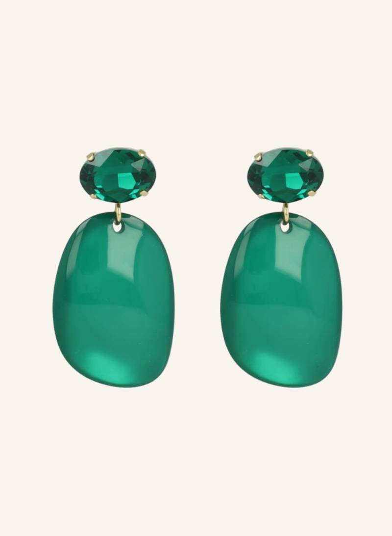 Lott.Gioielli Ohrringe Aurora Asymmetric Oval L Emerald By Glambou gold Lott.Gioielli Ohrringe Aurora Asymmetric Oval L Emerald By Glambou gold von LOTT.gioielli