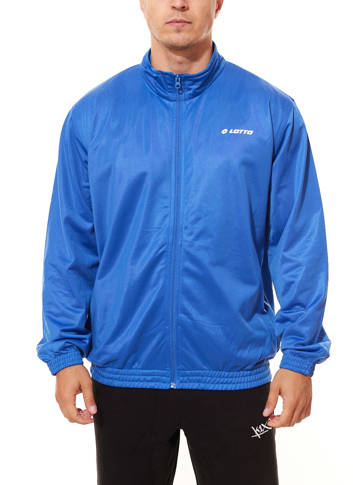 LOTTO Herren Sweat-Jacke mit durchgehendem Reißverschluss Trainings-Jacke MTGW10007PEN Blau von LOTTO