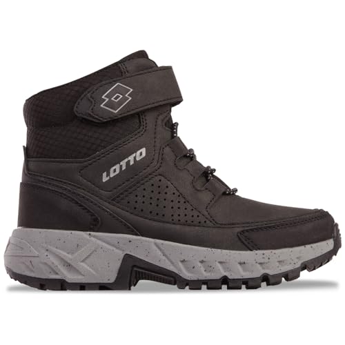 Lotto ALDERTON MID K Halblange Stiefel, Black/Grey, 35 EU Lotto ALDERTON MID K Halblange Stiefel, Black/Grey, 35 EU von Lotto