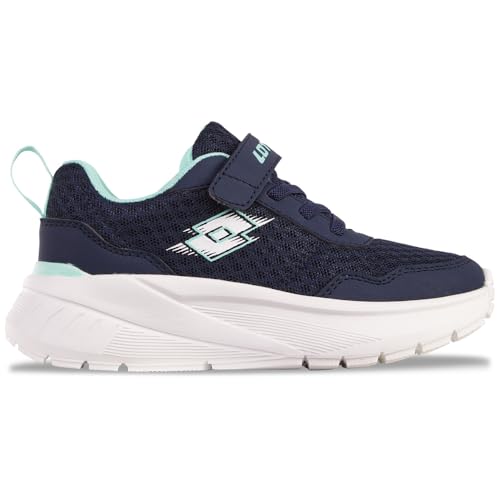 Lotto DYNATIV K Sneaker, Navy/DK.Mint, 32 EU Lotto DYNATIV K Sneaker, Navy/DK.Mint, 32 EU von Lotto