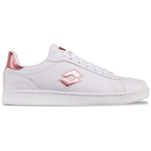 Lotto Damen DAMPOLIS GC Women Sneaker, White/PINK, 39 EU Lotto Damen DAMPOLIS GC Women Sneaker, White/PINK, 39 EU von Lotto