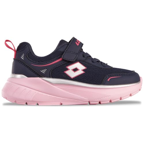 Lotto Unisex Kinder Exertiv Sneaker, Navy Pink, 31 EU Lotto Unisex Kinder Exertiv Sneaker, Navy Pink, 31 EU von Lotto