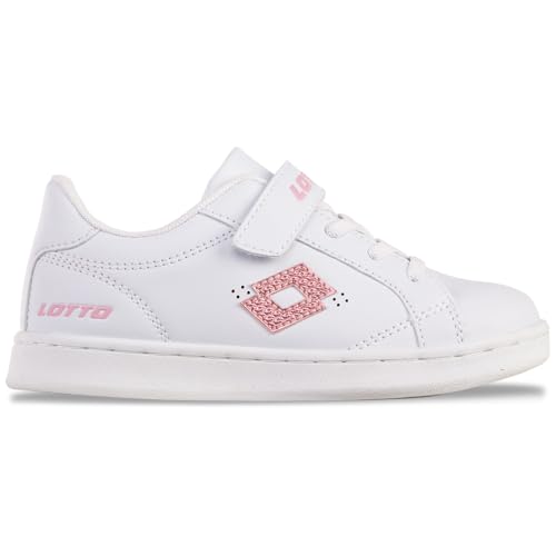 Lotto JAMBOL GC K Sneaker, White/Rose, 25 EU Lotto JAMBOL GC K Sneaker, White/Rose, 25 EU von Lotto