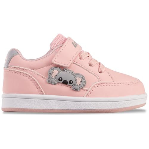 Lotto Jungen Unisex Kinder ANIMOL M Sneaker, Rose/LT.Grey, 21 EU von Lotto