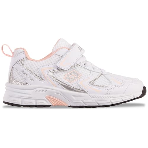 Lotto Unisex Kinder Kitaura Sneaker, White Rose, 27 EU Lotto Unisex Kinder Kitaura Sneaker, White Rose, 27 EU von Lotto