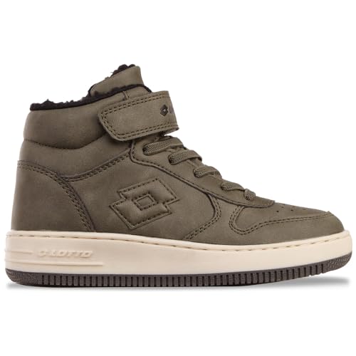 Lotto PALIOT FUR K Sneaker, Olive/Black, 35 EU von Lotto