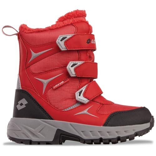 Lotto PINECREEK TEX K Halblange Stiefel, RED/Silver, 36 EU Lotto PINECREEK TEX K Halblange Stiefel, RED/Silver, 36 EU von Lotto