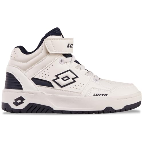 Lotto PIVOOT MID K Sneaker, White/Black, 31 EU Lotto PIVOOT MID K Sneaker, White/Black, 31 EU von Lotto