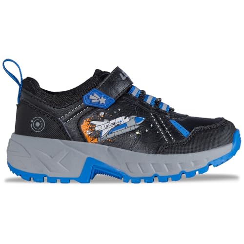 Lotto REKATO K Unisex Kids Sneaker, Black/Blue, 31 EU Lotto REKATO K Unisex Kids Sneaker, Black/Blue, 31 EU von Lotto