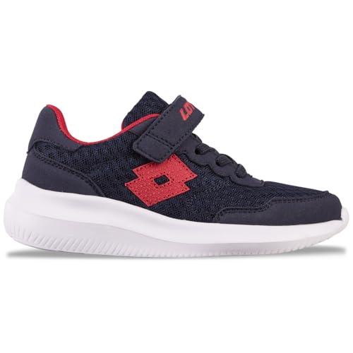 Lotto Relate K Unisex Kids Sneaker, Navy/PINK, 26 EU Lotto Relate K Unisex Kids Sneaker, Navy/PINK, 26 EU von Lotto