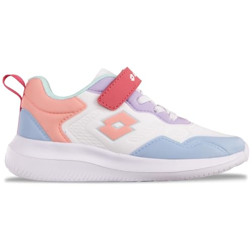 Lotto Ritmo K Sneaker, White/LT.Blue, 30 EU Lotto Ritmo K Sneaker, White/LT.Blue, 30 EU von Lotto