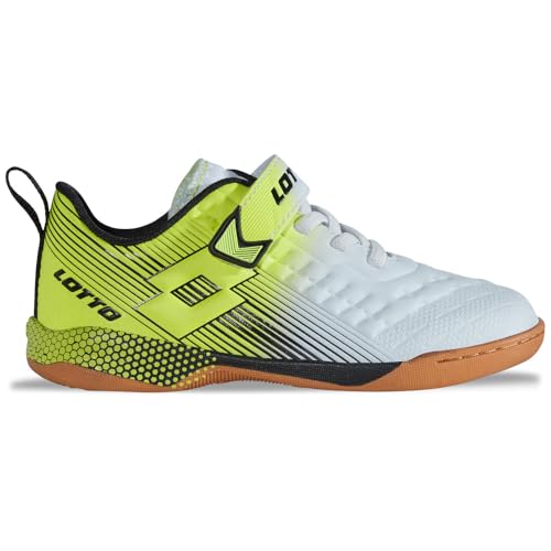 Lotto SHOOTA K Unisex Kids Sneaker, White/Lime, 35 EU Lotto SHOOTA K Unisex Kids Sneaker, White/Lime, 35 EU von Lotto
