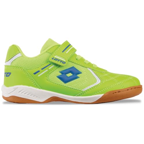 Lotto SOCCERA K Unisex Kids Sneaker, FR.Green/Blue, 29 EU Lotto SOCCERA K Unisex Kids Sneaker, FR.Green/Blue, 29 EU von Lotto