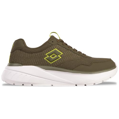 Lotto Unisex ATHLETIV Sneaker, Olive/Lime, 46 EU Lotto Unisex ATHLETIV Sneaker, Olive/Lime, 46 EU von Lotto