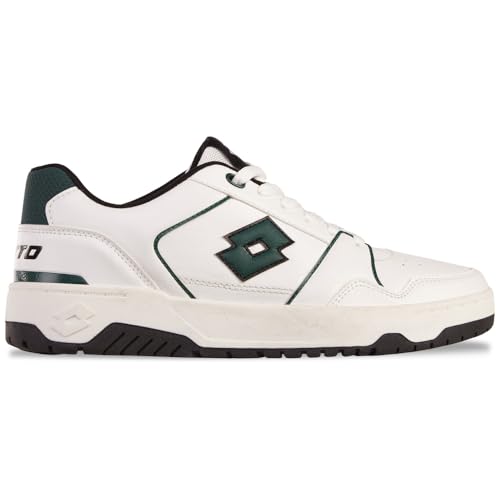 Lotto Unisex BOXSCORE Sneaker, White/Green, 37 EU Lotto Unisex BOXSCORE Sneaker, White/Green, 37 EU von Lotto