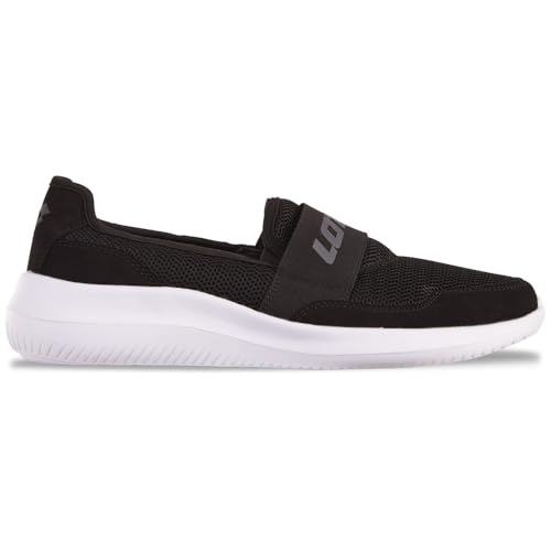 Lotto Unisex Reveal Sneaker, Black/DK.Grey, 36 EU von Lotto