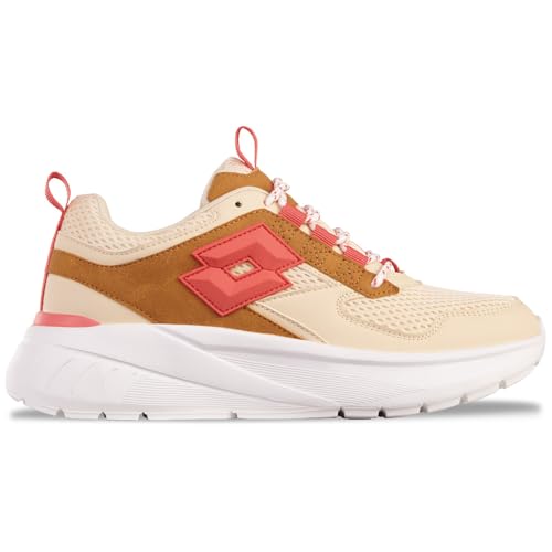 Lotto Unisex SPIRITIV Sneaker, Camel/Coral, 45 EU Lotto Unisex SPIRITIV Sneaker, Camel/Coral, 45 EU von Lotto