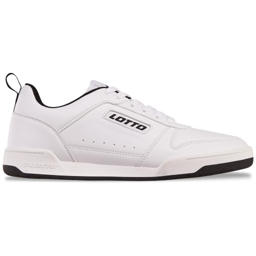 Lotto Unisex Sneaker, White/Black, 45 EU von Lotto