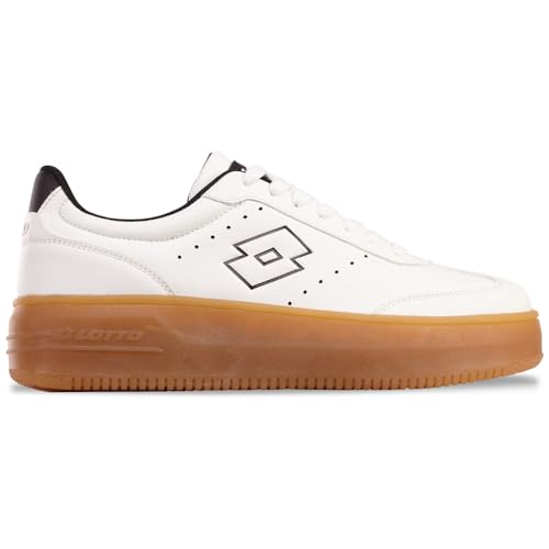 Lotto ISKAR PF RB Unisex Sneaker, White/Black, 39 EU Lotto ISKAR PF RB Unisex Sneaker, White/Black, 39 EU von Lotto