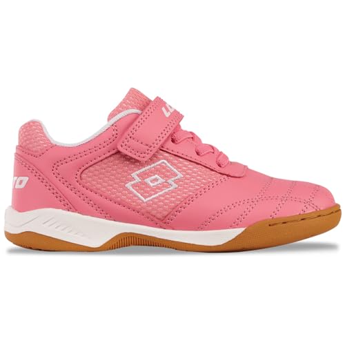 Lotto Unisex Kinder Whizzer Sneaker, Fr Pink White, 33 EU Lotto Unisex Kinder Whizzer Sneaker, Fr Pink White, 33 EU von Lotto