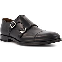 LOTTUSSE Herren Doppelmonkstrap Schwarz Glattleder von LOTTUSSE