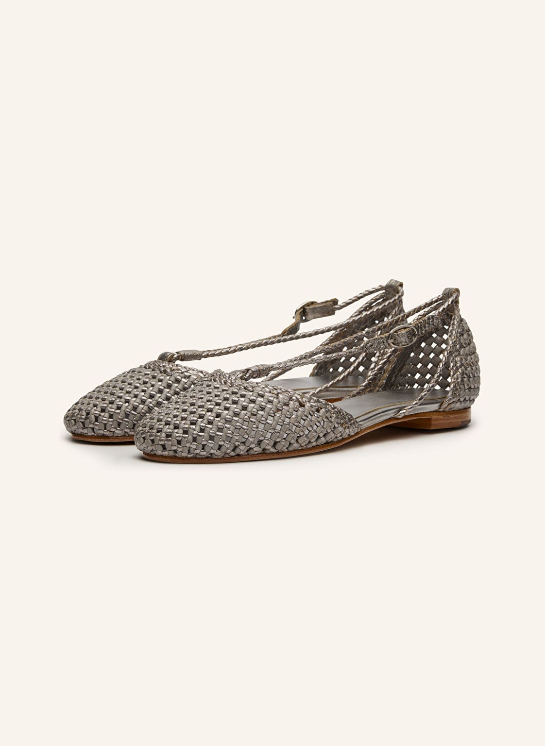 Lottusse Ballerinas Delice silber von LOTTUSSE