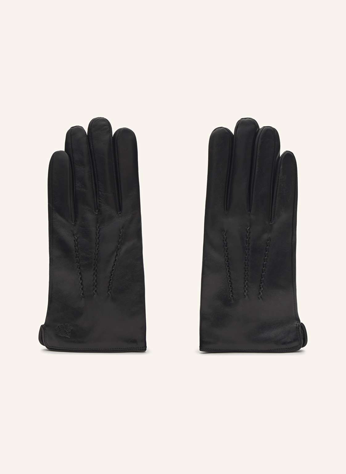Lottusse Rindslederhandschuhe Lausan schwarz von LOTTUSSE