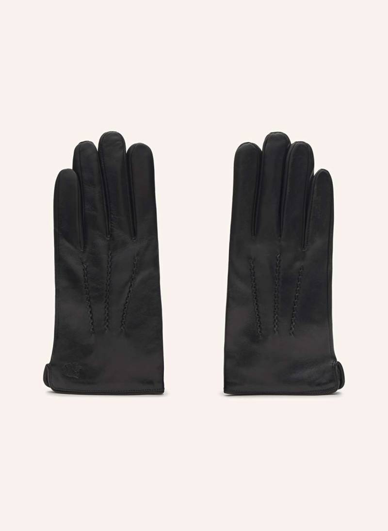 Lottusse Rindslederhandschuhe Lausan schwarz von LOTTUSSE