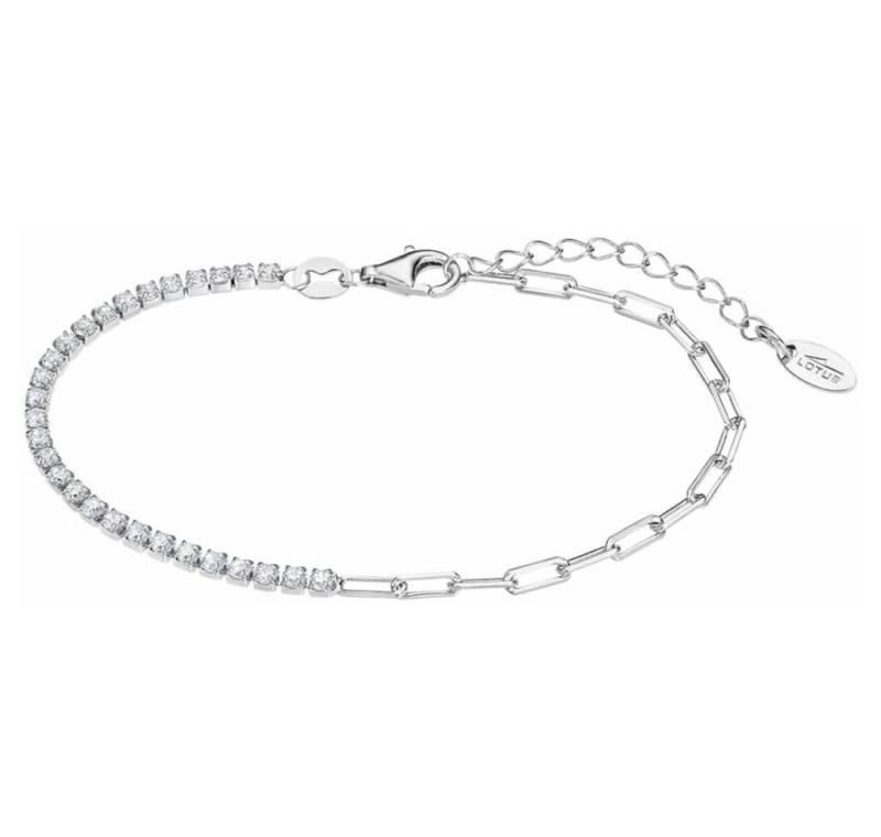 LOTUS SILVER Armband Design chain gold-plated bracelet with zircons LP3270-2 / 1 von LOTUS SILVER
