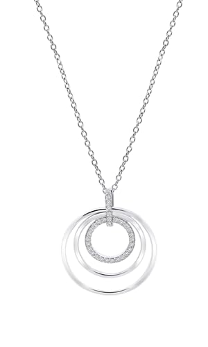 LOTUS SILVER Halskette LP3584-1/1 Pure Essential Silber 42.00 mm Damen, Silber, Kein Edelstein von LOTUS SILVER