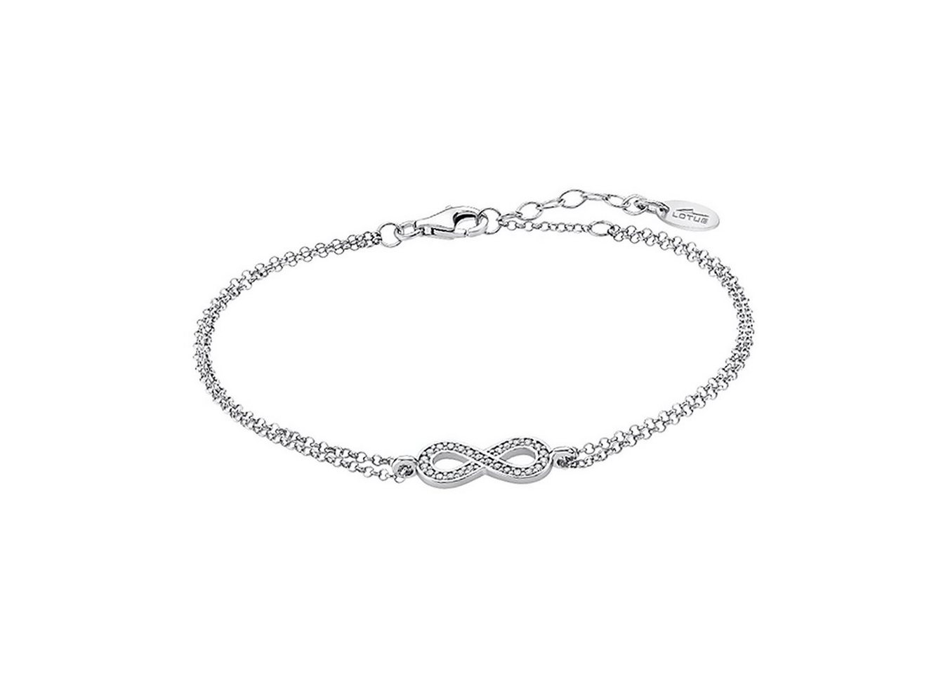 LOTUS SILVER Silberarmband Lotus Silver Armband LP1859-2/1 925er (Armband), 925 Sterling Silber, Farbe: weiß, silber von LOTUS SILVER