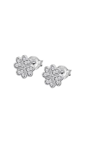 Lotus Silver Damen-Ohrringe LP3052-4/1 aus der Kollektion Pure Essential in Silber, No aplica, Silber, Perle von LOTUS SILVER