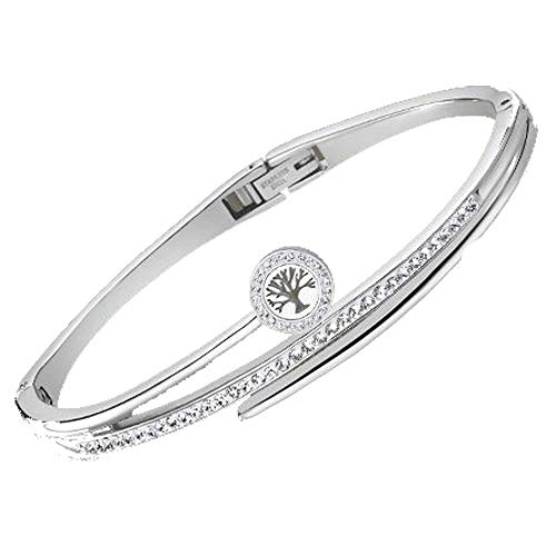 LOTUS STYLE Frau Armbänder Versilbert Asscherschliff Kristall LOTUS STYLE Frau Armbänder Versilbert Asscherschliff Kristall von LOTUS STYLE